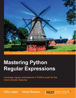 Mastering Regular Expressions in python.pdf